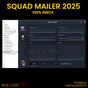 SQUAD MAILER FULL BULK EMAIL SENDER