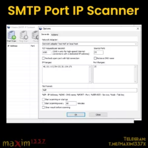 SMTP IP Port Scanner